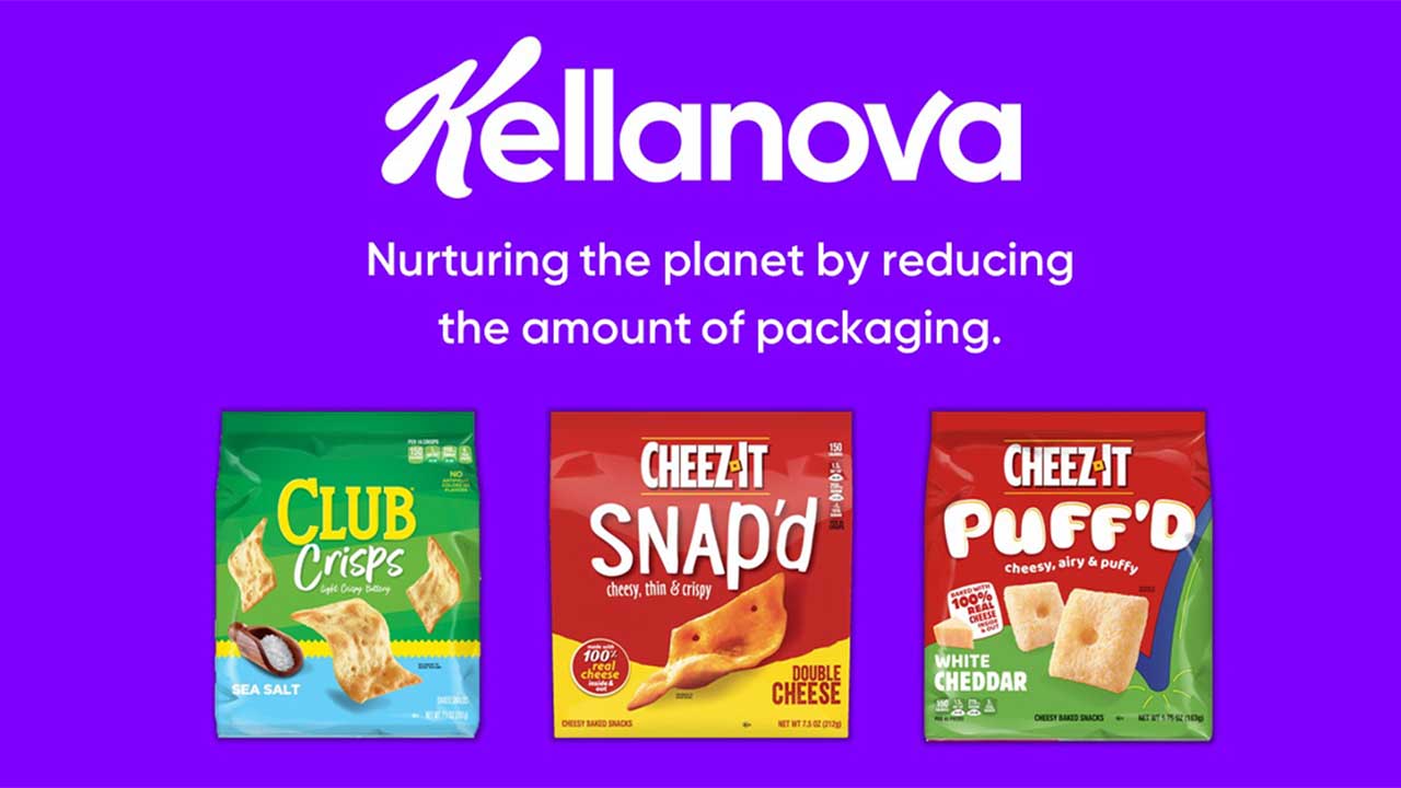 Kellanova Unveils Reduced Plastic Packaging For Its Snack Brands