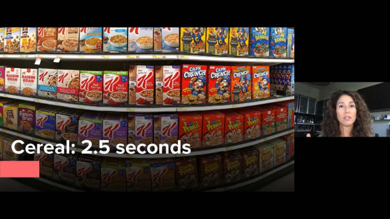 You have 8 seconds, do your labels make an impact?
