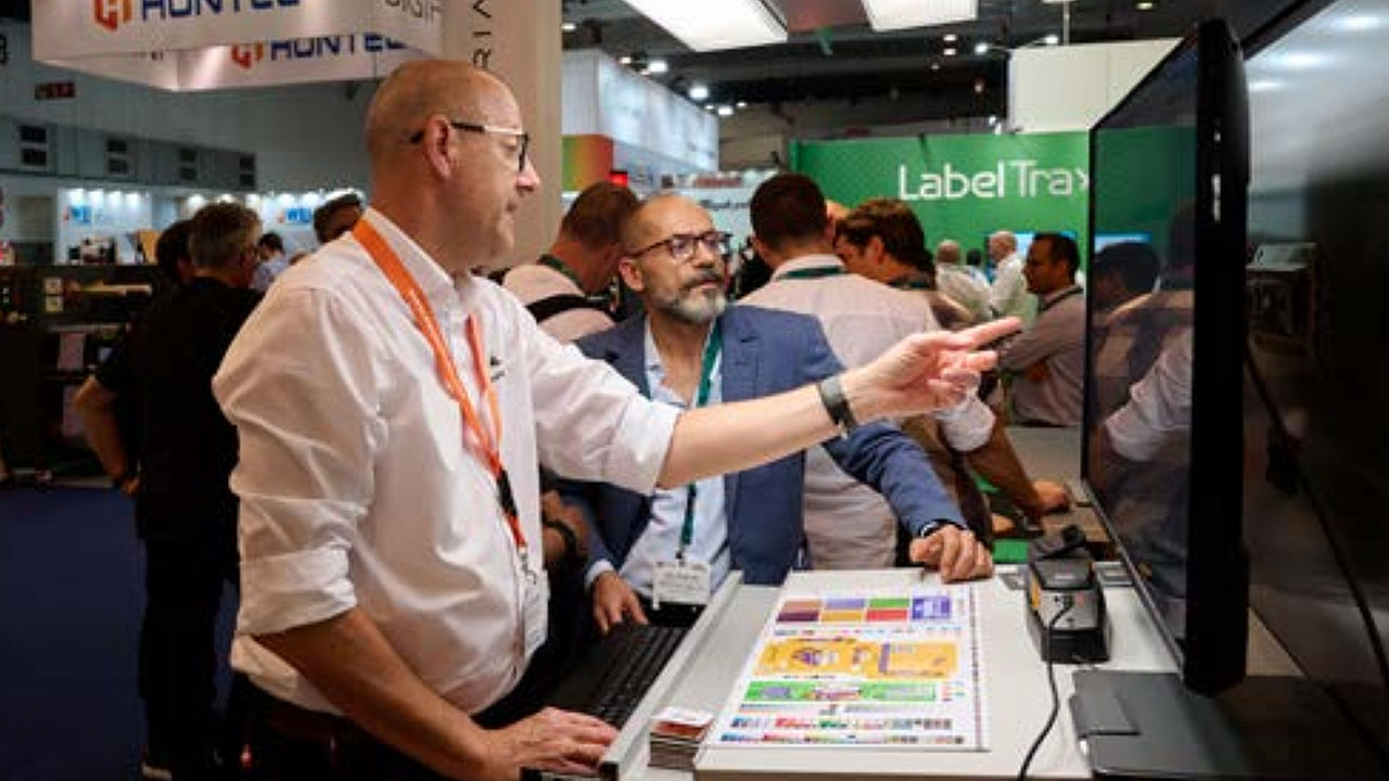 Labelexpo Europe 2023 workflow and inspection Labels & Labeling