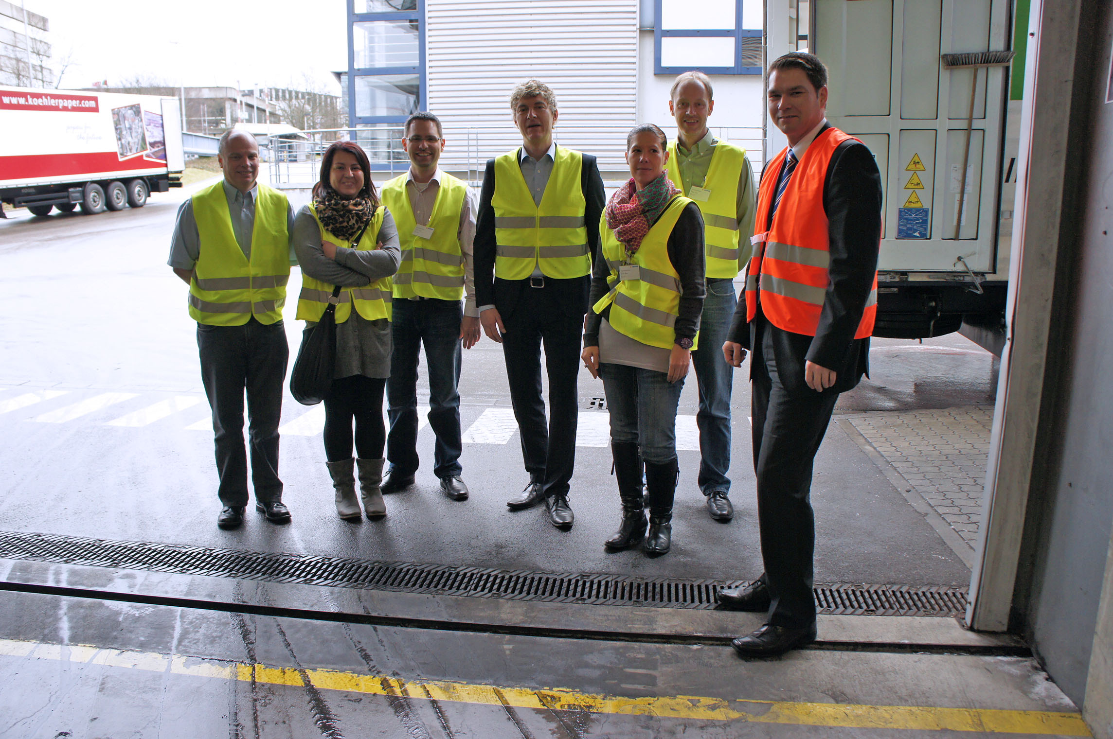 K&B Delegates Visit Herma | Labels & Labeling