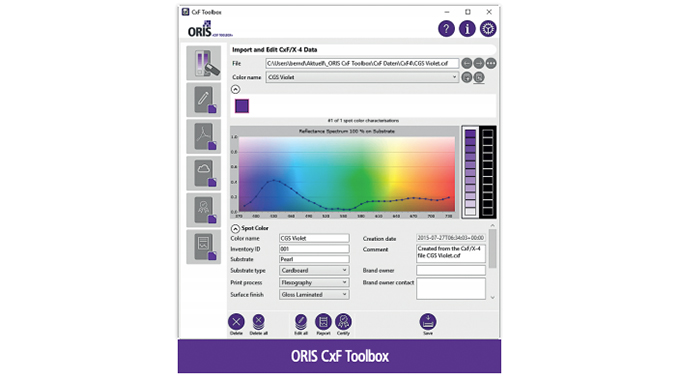 Screen and CGS unveil spot color matching technology Labels