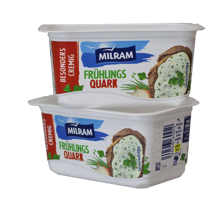 Milram 185g Thermoformed IML Container