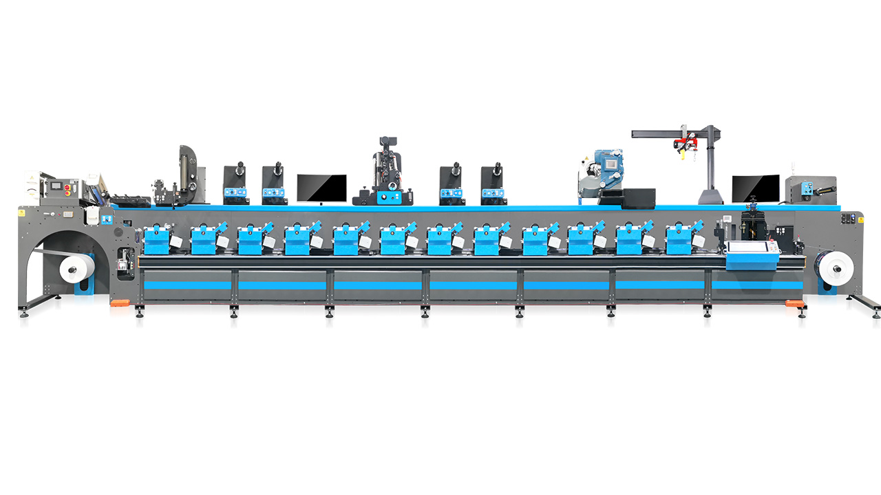 Flexi-Vel 12-color flexo press