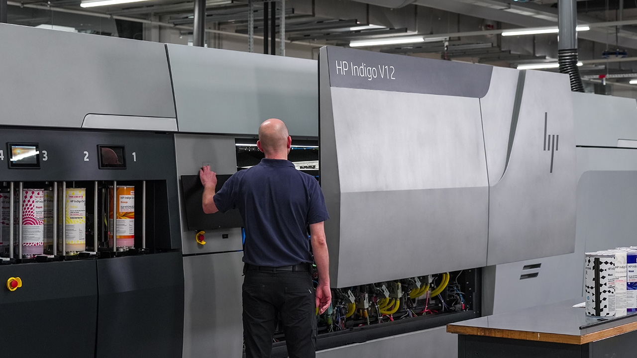 At this year’s drupa the group revealed that it was expanding its digital footprint with a significant investment in several HP machines