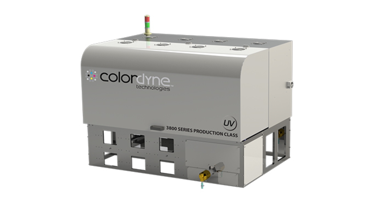 Colordyne Technologies has introduced 3800 Series UV Retrofit, a second-generation UV print engine technology Colordyne Technologies has introduced 3800 Series UV Retrofit, a second-generation UV print engine technology