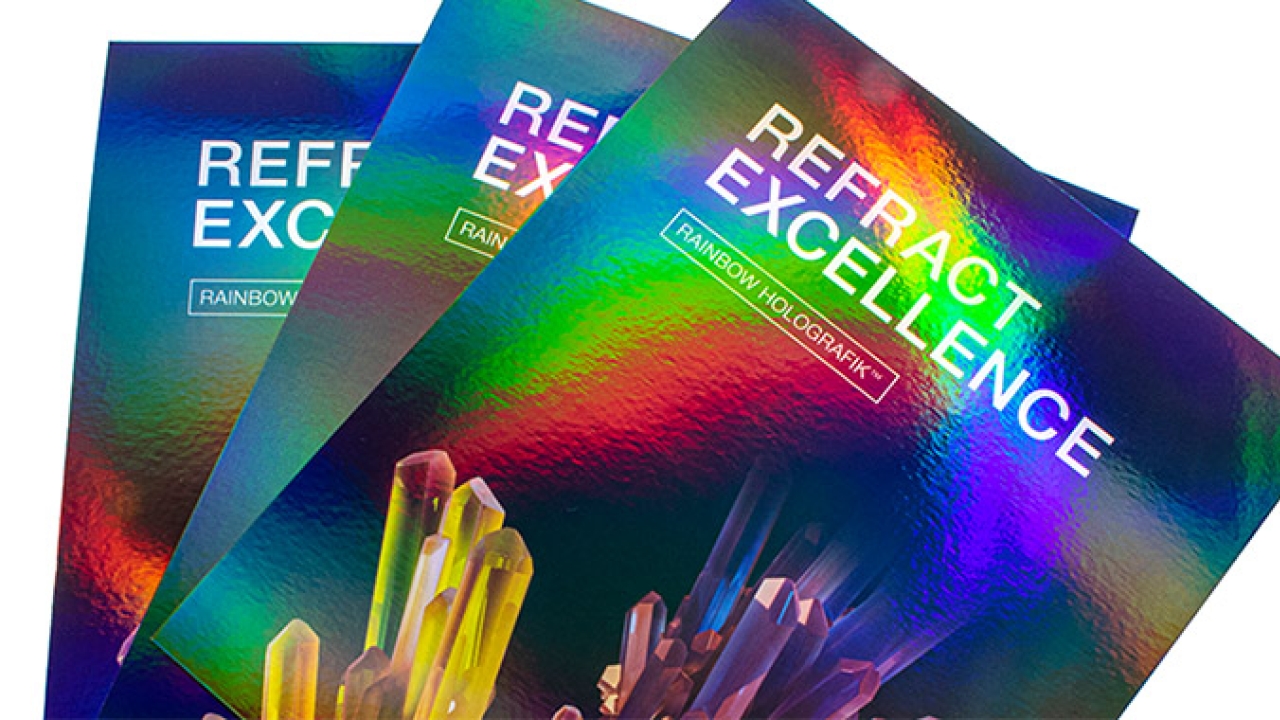 Nobelus launches Rainbow Holografik overlaminate film Nobelus launches Rainbow Holografik overlaminate film