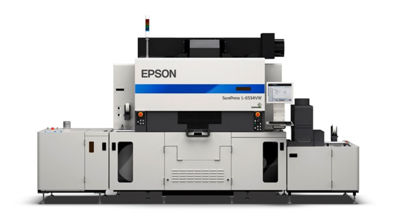 Epson has launched SurePress L-6534VW digital label press in India Epson has launched SurePress L-6534VW digital label press in India