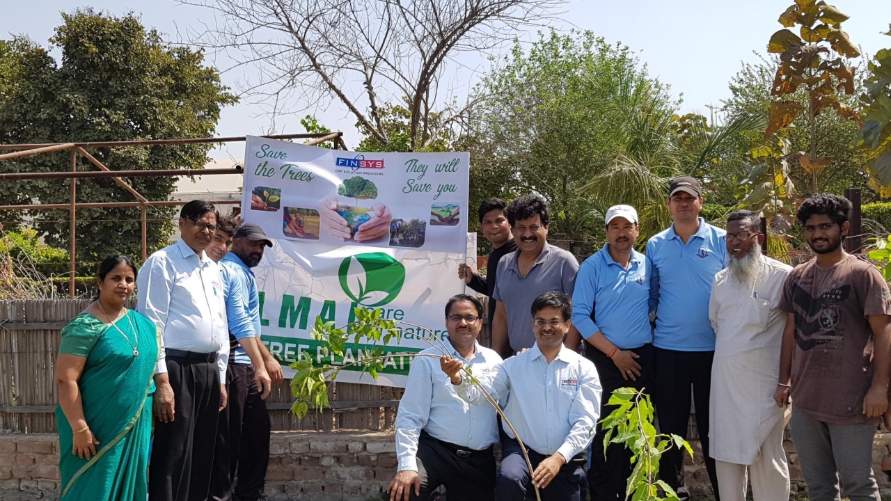 LMAI and Finsys partnered to plant 100 trees in Noida as a first step to help save the environment LMAI and Finsys partnered to plant 100 trees in Noida as a first step to help save the environment