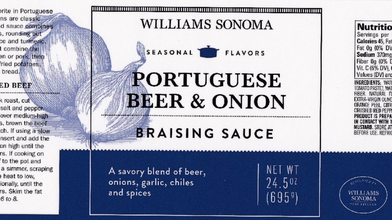 Flexo Line Winner TLMI: McDowell Label & Screen Printing, USA for ‘Braising Sauce’ L9 announces World Label Awards winners