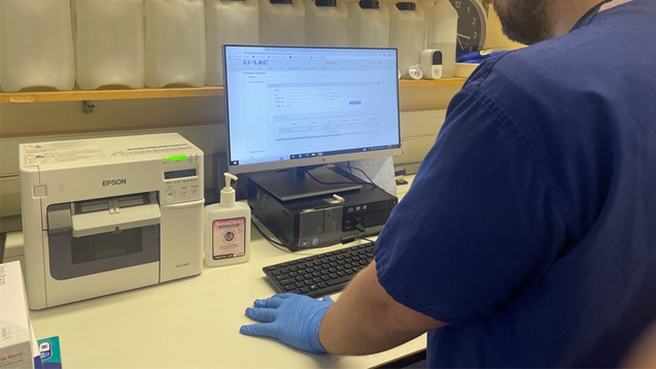 Epson supplied label printing technology to help its charity partner, the Human Milk Foundation