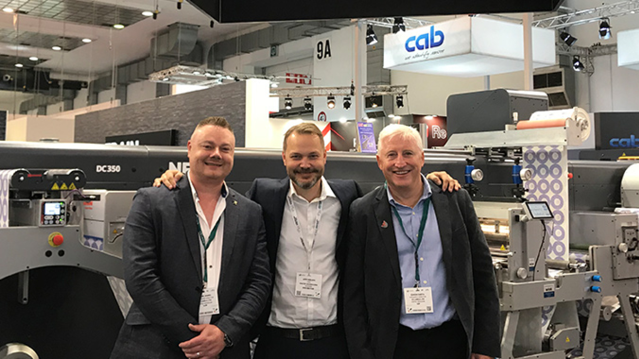 GM sold a DC350 digital converting line and a SR350 inspection slitter rewinder to UK converter CS Labels GM sold a DC350 digital converting line and a SR350 inspection slitter rewinder to UK converter CS Labels