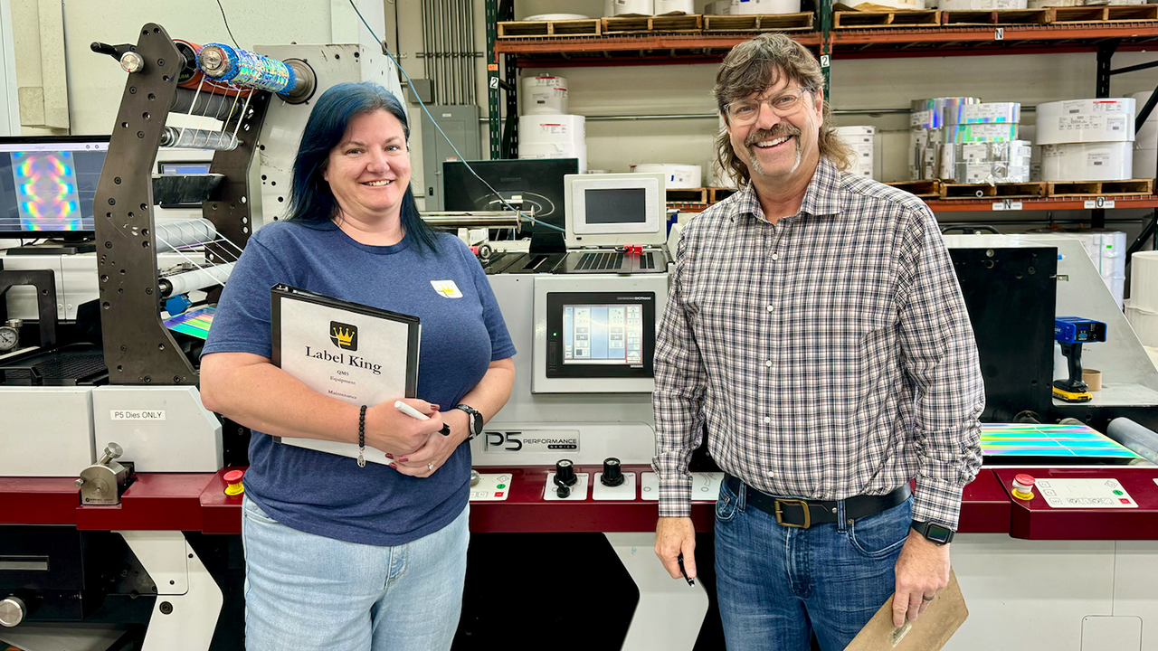 Label King achieves ISO 9001 certification | Labels & Labeling