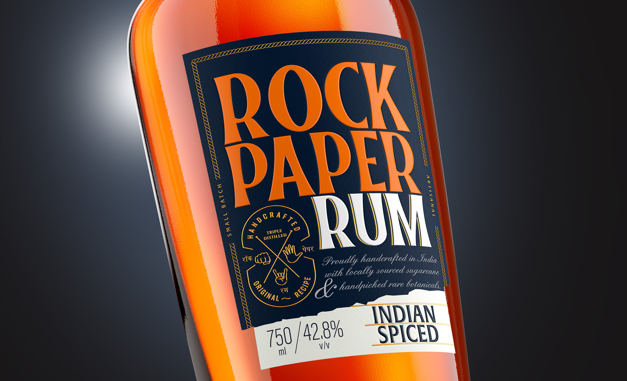 Perfecting the label with Rock Paper Rum | Labels & Labeling