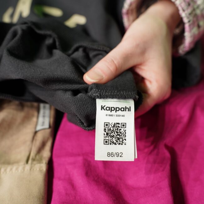 Kappahl has outfitted over 3,000 pilot products with ID carriers containing vital supply chain and transparency information