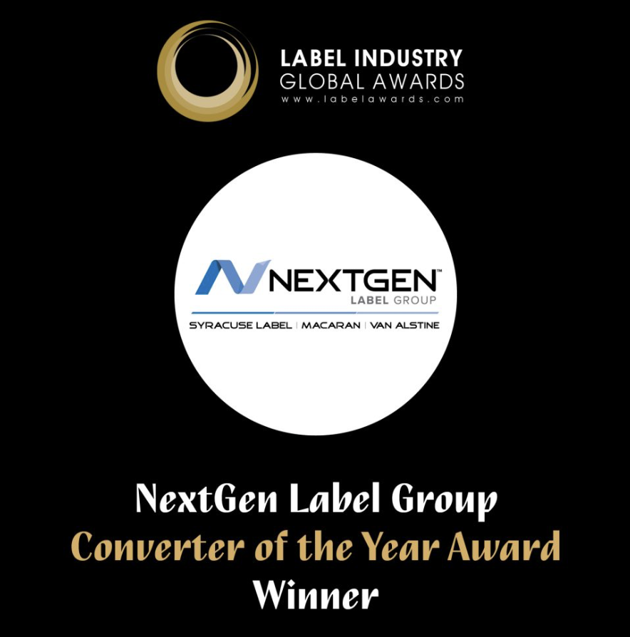 The Converter of the Year Award was won by NextGen Label Group