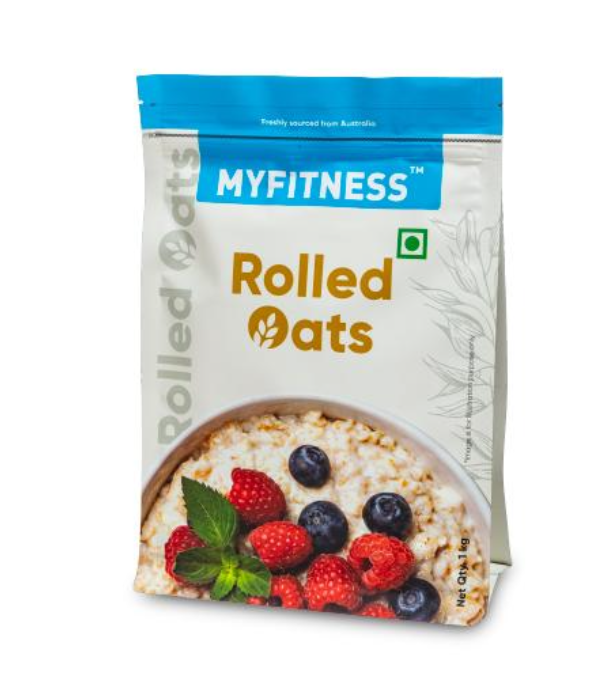 Myfitness Rolled Oats 5-panel Zipper Pouch, 1 