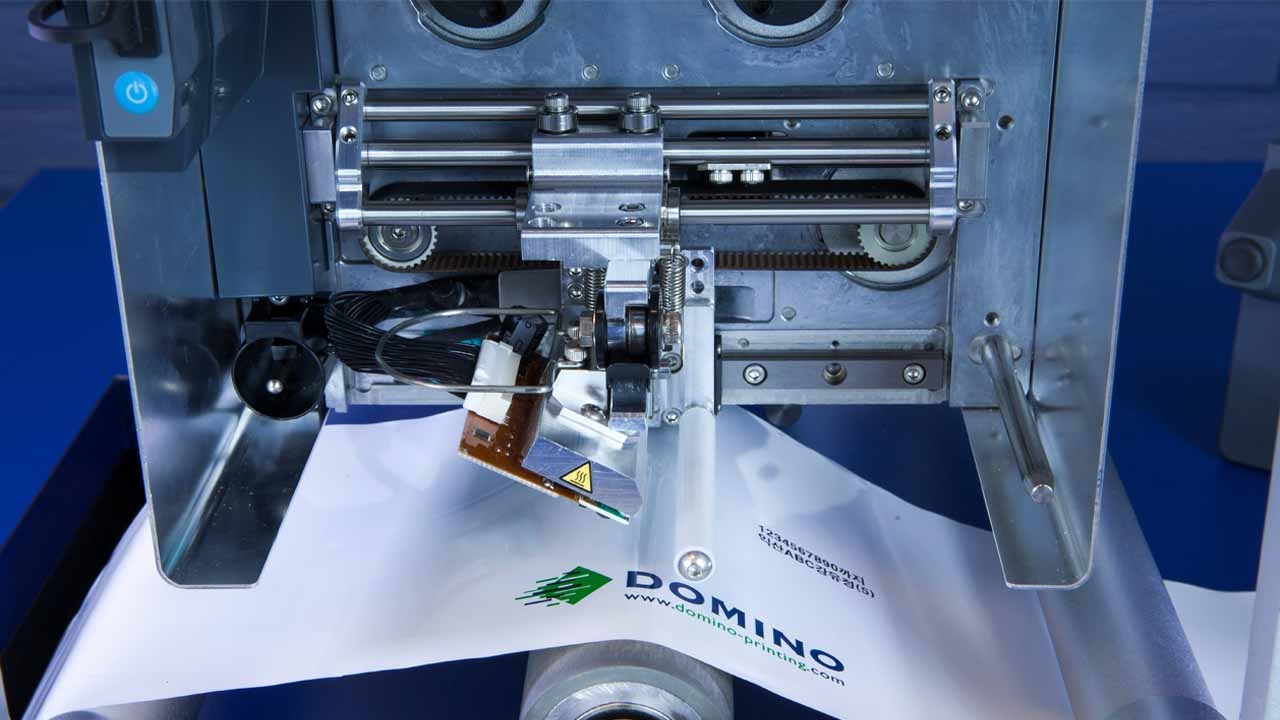 Domino launches thermal transfer overprinters