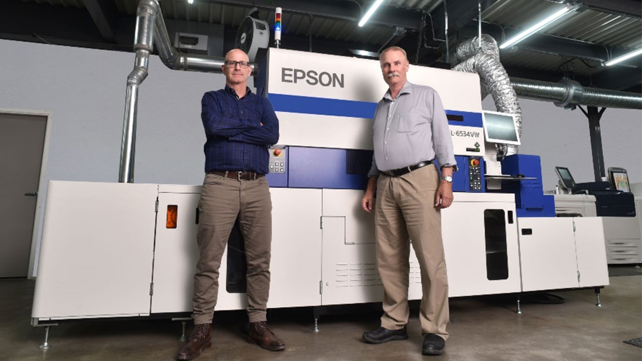 Mountain View Printing installs Epson SurePress L-6534VW UV digital label press