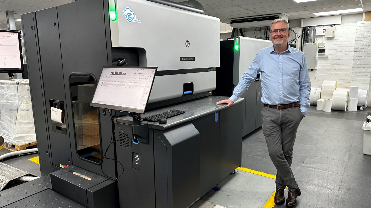 Baker Labels upgrades to new HP Indigo 6K