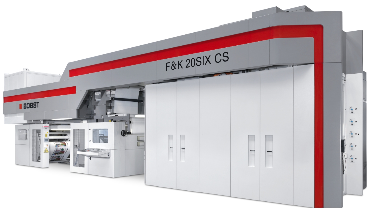 The live print demonstration at the forthcoming event will be focused on a Bobst F&K 20SIX CS The live print demonstration at the forthcoming event will be focused on a Bobst F&K 20SIX CS