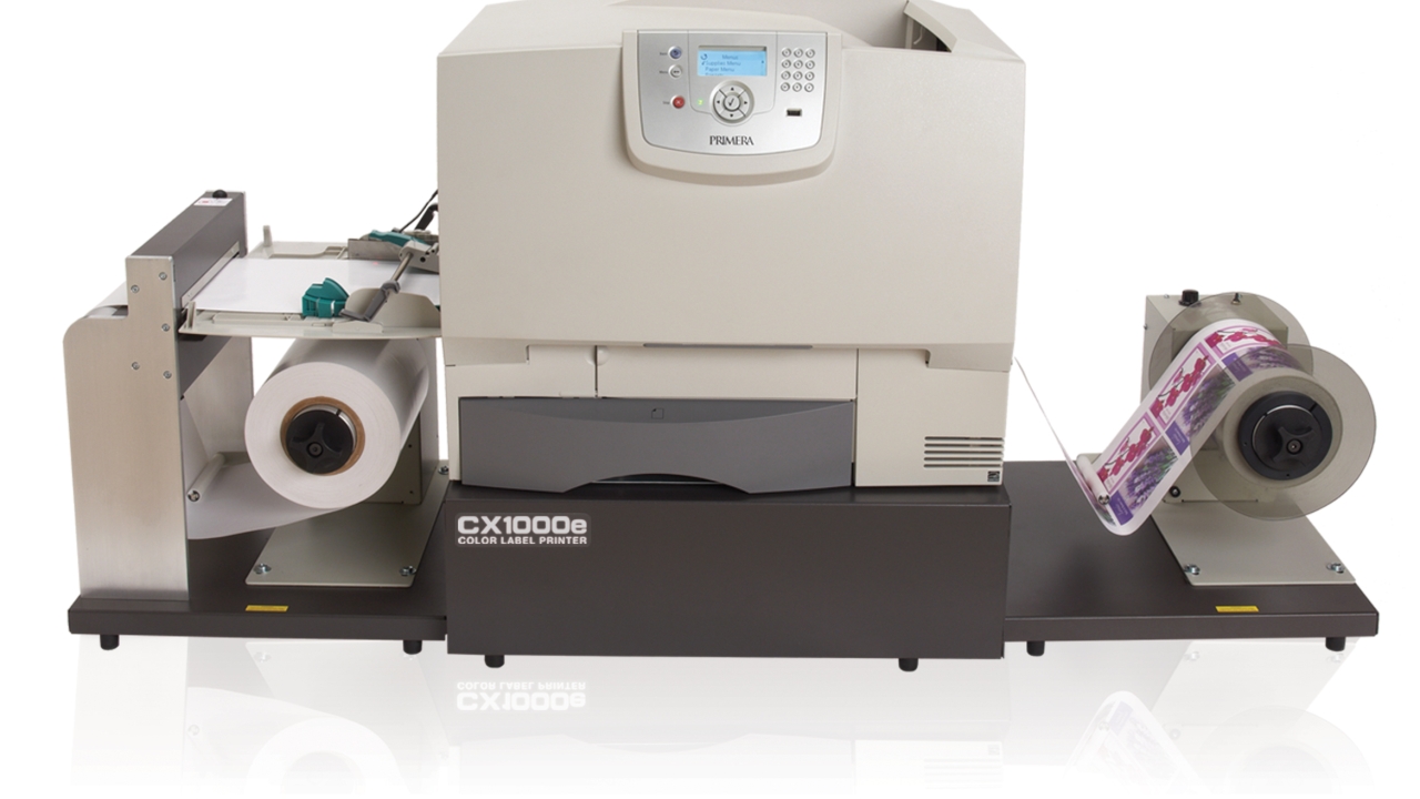 Primera unveils new color label printer Primera unveils new color label printer
