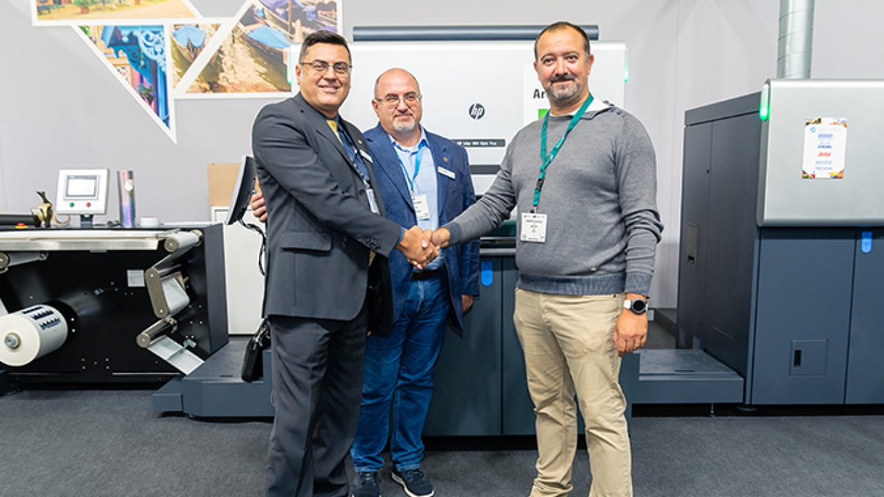 Italian converter Aro ordered an HP Indigo 6900 digital press at Labelexpo Europe 2019 Italian converter Aro ordered an HP Indigo 6900 digital press at Labelexpo Europe 2019
