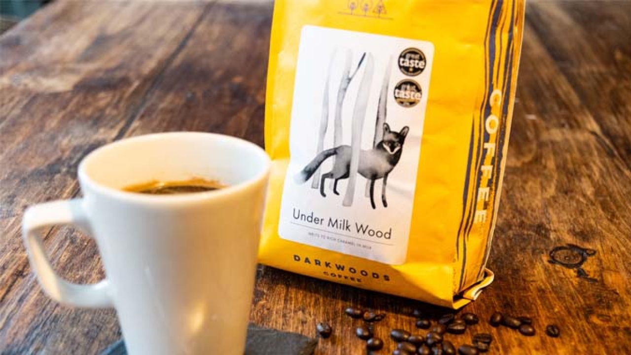 Dark Woods Coffee has chosen home compostable packaging from Parkside Dark Woods Coffee has chosen home compostable packaging from Parkside