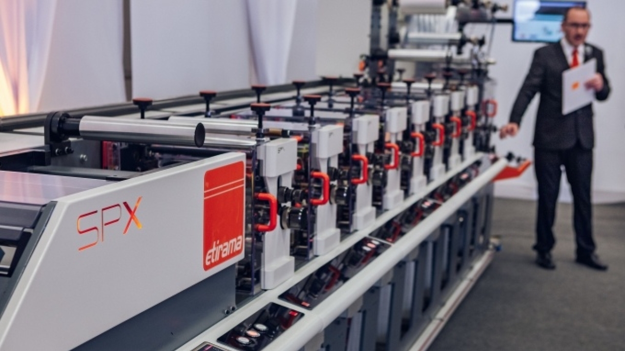 Etirama launches new line of narrow web UV flexo presses Etirama launches new line of narrow web UV flexo presses