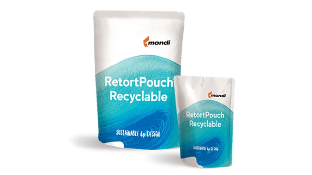 Mondi has expanded its range of sustainable premium food and pet food packaging with the launch of RetortPouch Recyclable Mondi has expanded its range of sustainable premium food and pet food packaging with the launch of RetortPouch Recyclable