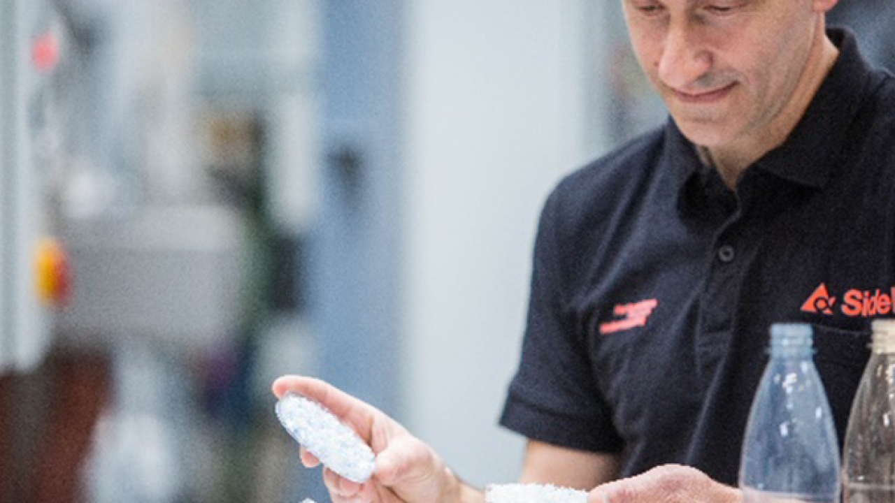 Sidel has opened a small-scale pilot line in Octeville, France to develop an understanding of PET recycling Sidel has opened a small-scale pilot line in Octeville, France to develop an understanding of PET recycling