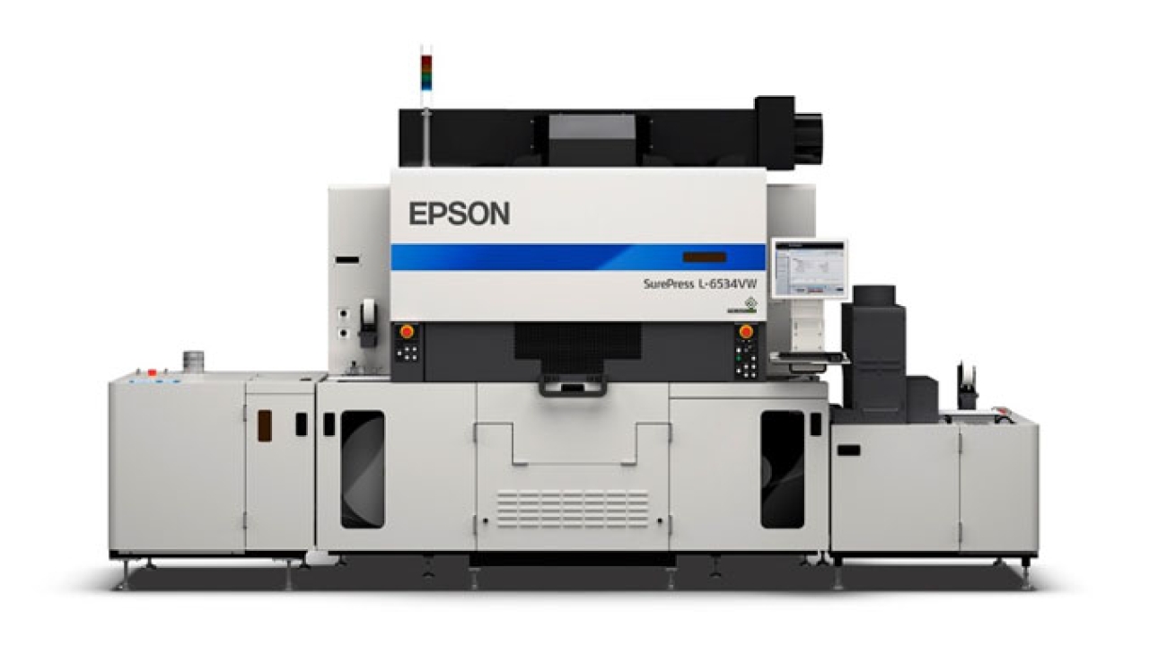 Epson SurePress L-6534VW digital label press Labels Labeling