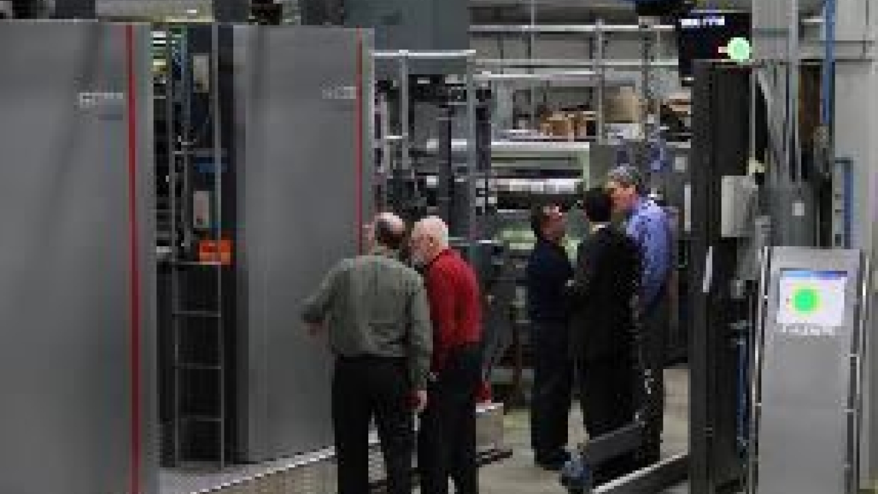 Goss carries out Sunday Vpak flexible packaging demos Goss carries out Sunday Vpak flexible packaging demos