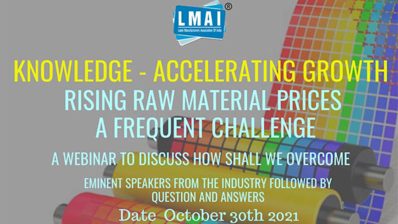 LMAI webinar on increasing raw material prices LMAI webinar on increasing raw material prices